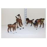  Lot 394 Vintage Beswick England porcelains (4) playful colts