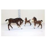  Lot 396 Vintage Beswick England porcelains (3) playful colts