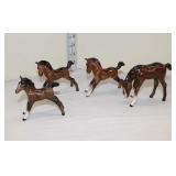 Lot 397 Vintage Beswick England porcelains (4) playful colts