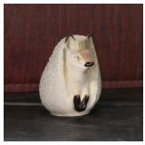  Lot 405 Vintage Lomonosov made in USSR porcelain figurine rare hedge hog