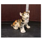  Lot 413 Vintage Lomonosov made in USSR porcelain figurine of tiger cub