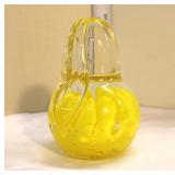  Lot 443 St. Clair vintage hand blown art glass paperweight of pear