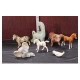  Lot 480 (7) vintage miscellaneous knick nacks of animals