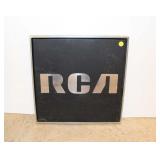  Lot 546 Vintage metal RCA advertisement sign