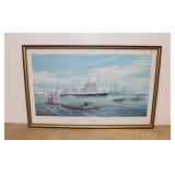  Lot 560 Vintage Limited framed print by Paul McGehee, a.s.m.a, called New York