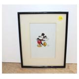  Lot 565 Vintage Mickey Mouse framed artwork