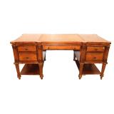  Lot 559 Nice Tommy Bahama executive desk with leather top