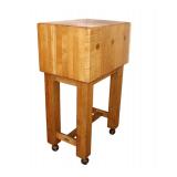  Lot 566 Quality nice size butcher block