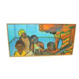  Lot 576 Signed Manning dated 1969 artwork