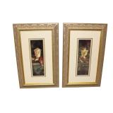  Lot 589 Pair of quality decorator prints of urns