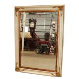  Lot 609 Contemporary bevel glass decorator mirror