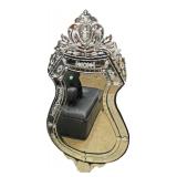  Lot 614 Venetian style decorator mirror