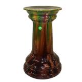  Lot 716 Majolica style pedestal
