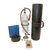  Lot 717 Rare Reliance Water Filtration system with sales pamphlet