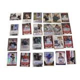  Lot 733 (24) autographed baseball cards