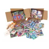  Lot 735 2 boxes full of mixed sports cards