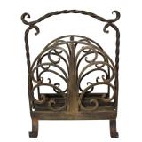  Lot 747 Heavy iron magazine rack