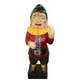 Lot 752 Cigar store wooden and composition Jester