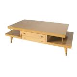 Lot 794 Mid century step up coffee table in the blond finish