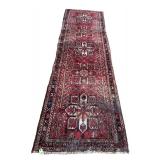  Lot 815 Semi antique hand stitched rug needs cleaning