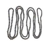  Lot 826 7-8mm cultured freshwater peacock pearl 86" endless strand necklace. SouthJerseyAuction.com