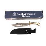  Lot 686 Smith & Wesson Knife USA SW405 Stag 146th Anniversary Stag 146th Ann Bowie  www.SouthJerseyAuction.com