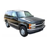 1995 Chevy Tahoe LT, 5.7 liter V8, 2-tone black/gold, 2 door, automatic, 4 wheel drive, tilt, cruise, a/c, power seats, alum. wheels, running boards, toe hitch, odo reads 67k believe original