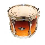 South Jersey Auction Lot 688: Tama rust 2 tone drum #025419. 11" dia x 9"h 