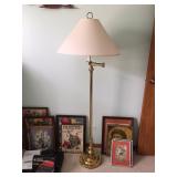 brass floor lamp
