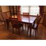 Basset dining room table and chairs