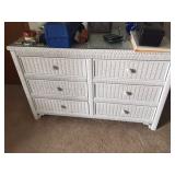 RATTAN Wicker dresser