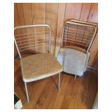 vintage folding chairs