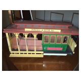 Jim Beam train decanters