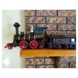 James Beam train decanters