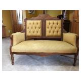 Antique loveseat