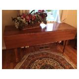 Harvest table, 2 dropdown sides