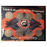 Bears Superbowl coins