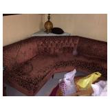 Retro sectional sofa