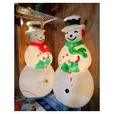 Union snowman blow molds