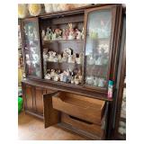 MCM Broyhill china hutch