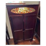 Stained glass cabinet