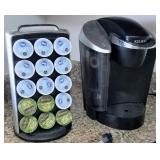 Keurig Single Serve Coffee Maker and Display