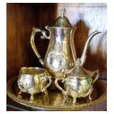 Silver Plated Tea Set