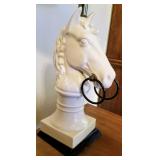 Vintage Horse Head Lamps