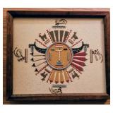 The Chiricahua Sun Sand Painting