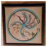 Whirling Log Sand Painting