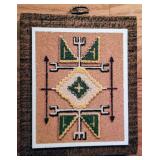 Sioux Indian Battle Design Sand Painting