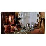 Greek style Co[[er Coffee Set