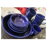 Blue Dishes 