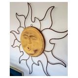 Outdoor Metal and Ceramic Sun 